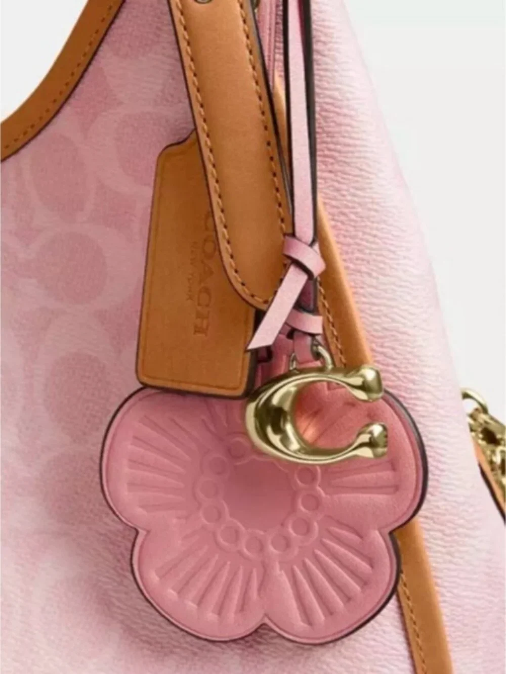 NEW Coach Erin Shoulder Bag In Signature Canvas With Charms NWT - Picture 6 of 10